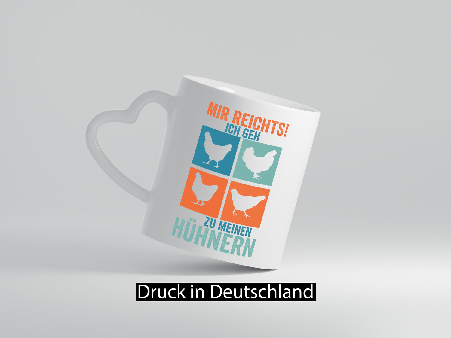 Mir reichts! | Hühner Stall Bauernhof Ausbrechen Geschenk Humor Geschenkidee