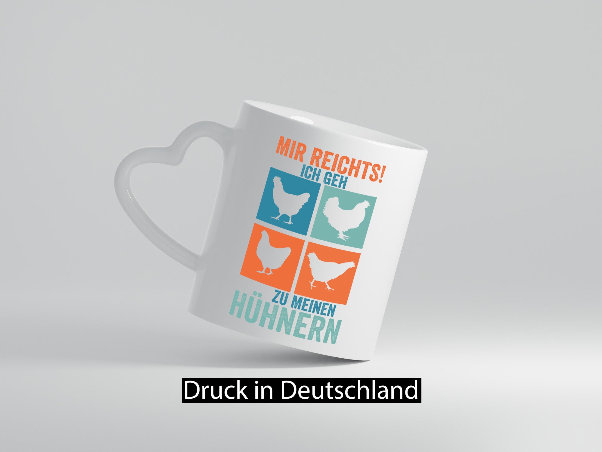 Mir reichts! | Hühner Stall Bauernhof Ausbrechen Geschenk Humor Geschenkidee