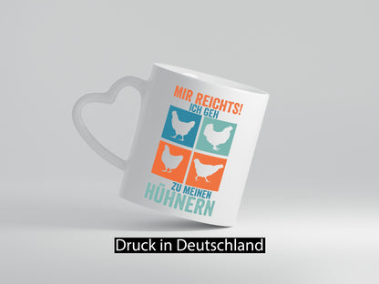 Mir reichts! | Hühner Stall Bauernhof Ausbrechen Geschenk Humor Geschenkidee