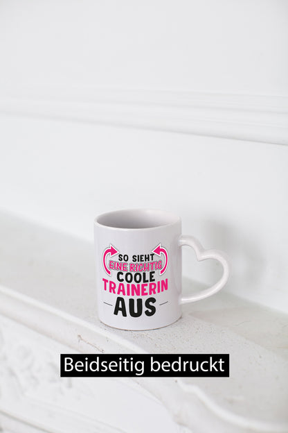 Coole Trainerin | Frauen Tasse Personal lustig Humor Geschenkidee Geschenk