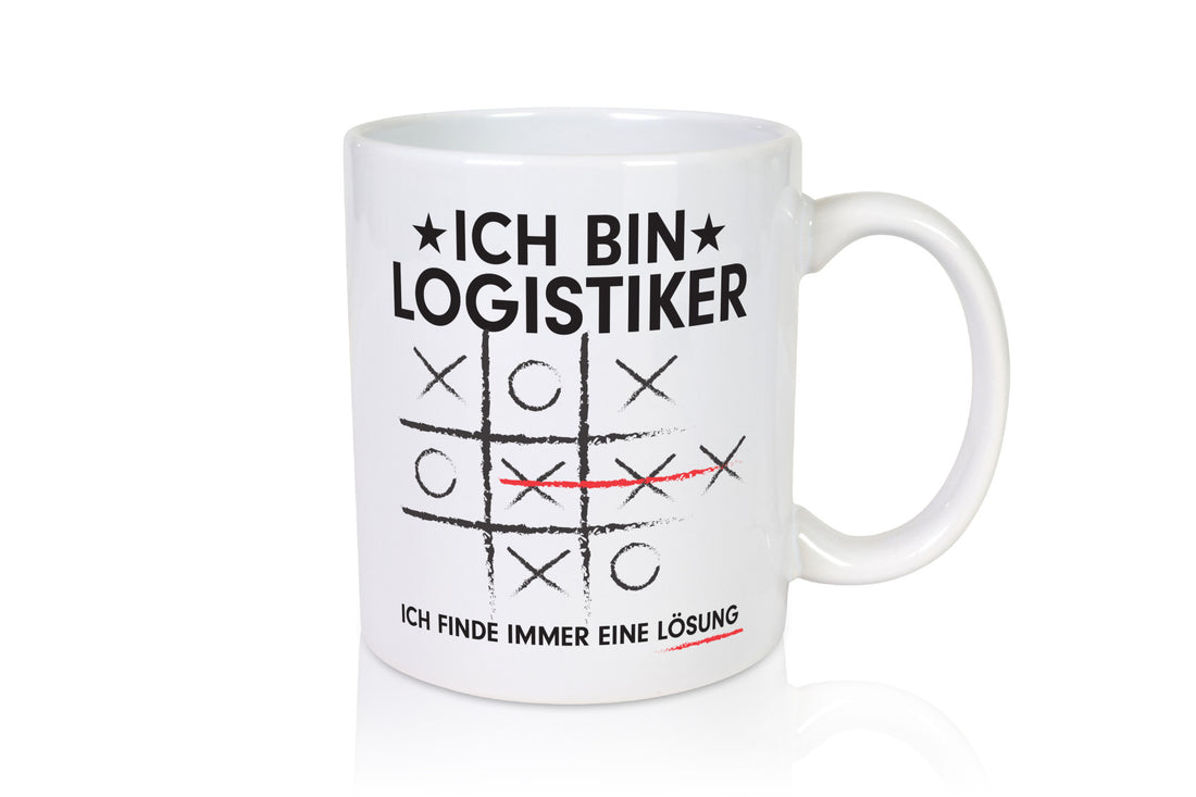 Löse Probleme: Logistiker | Beruf Logistik Geschenkidee Arbeit Kollegen Büro