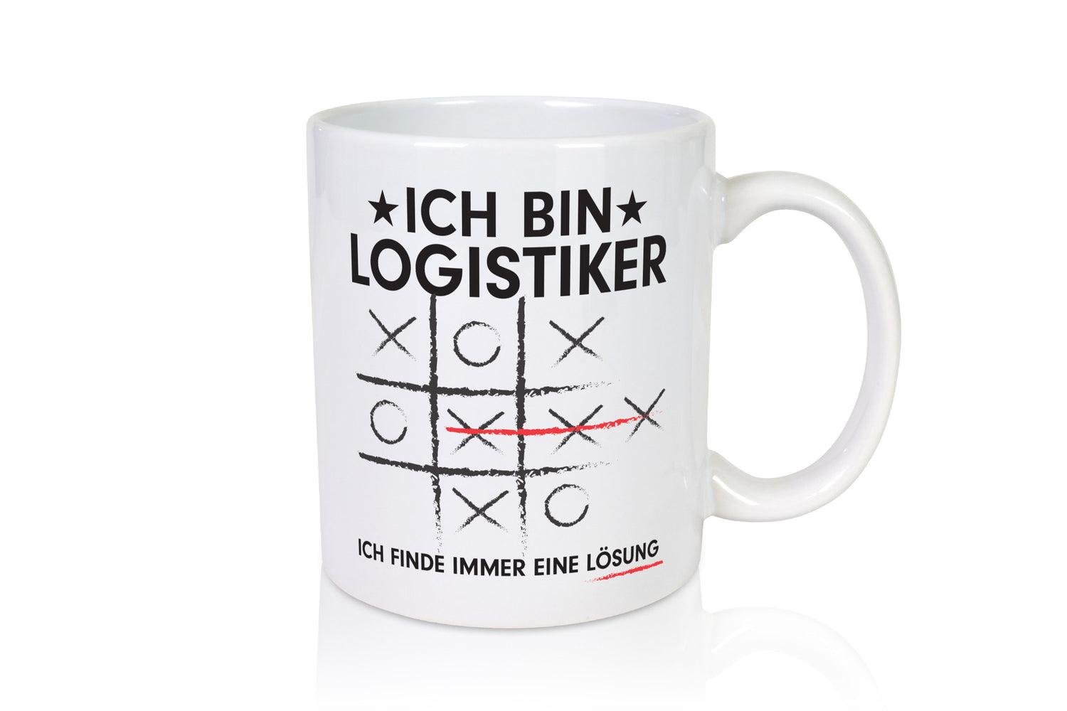 Löse Probleme: Logistiker | Beruf Logistik Geschenkidee Arbeit Kollegen Büro