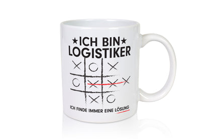 Löse Probleme: Logistiker | Beruf Logistik Geschenkidee Arbeit Kollegen Büro
