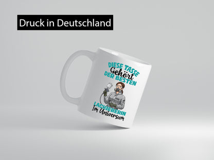 Im Universum: Lackiererin | lackieren Geschenk Humor Geschenkidee lustiger