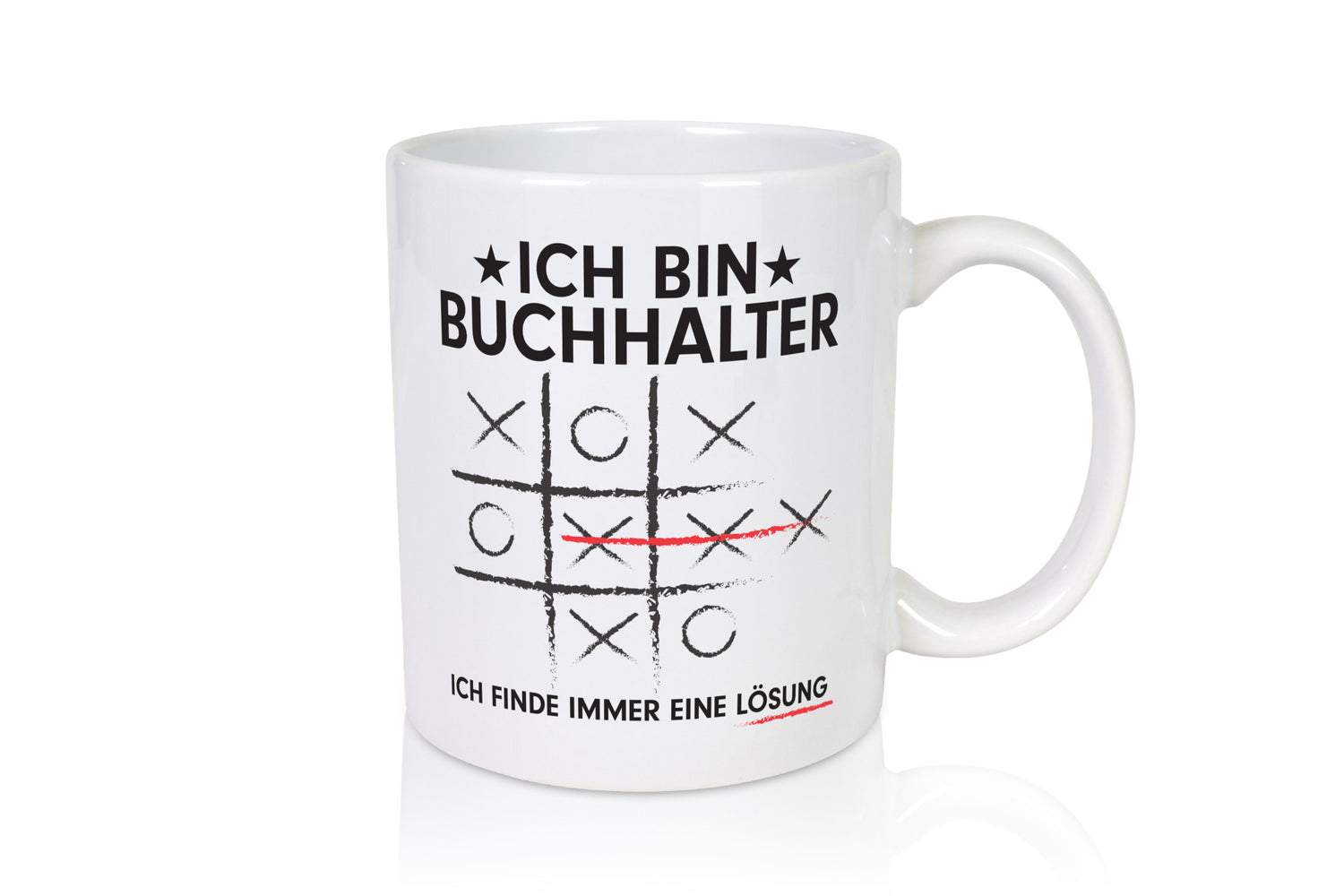 Lösung finden: Buchhalter | Buchhaltung Humor Geschenkidee Tasse