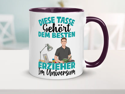Im Universum: Erzieher | Pädagoge Schule lustig Humor Geschenkidee Geschenk