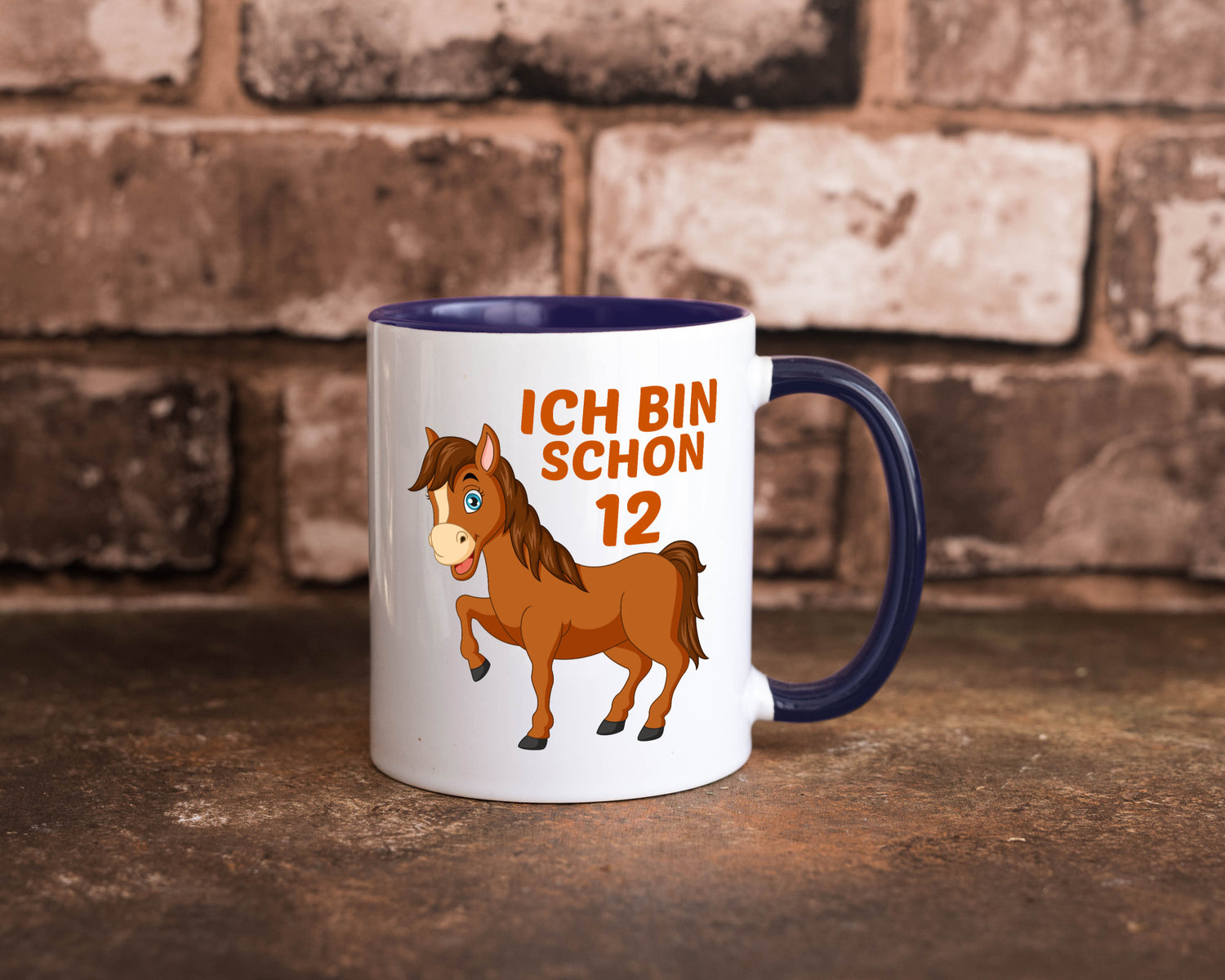 12. Geburtstag | Ich bin schon 12 Pferde Pony Geschenkidee Humor Tasse