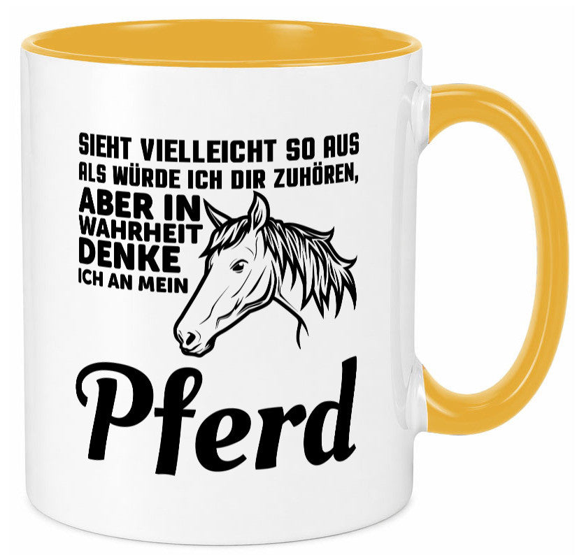 Pferde Spruch | Reiterin Tasse Pferdesport Reiten Humor Geschenkidee
