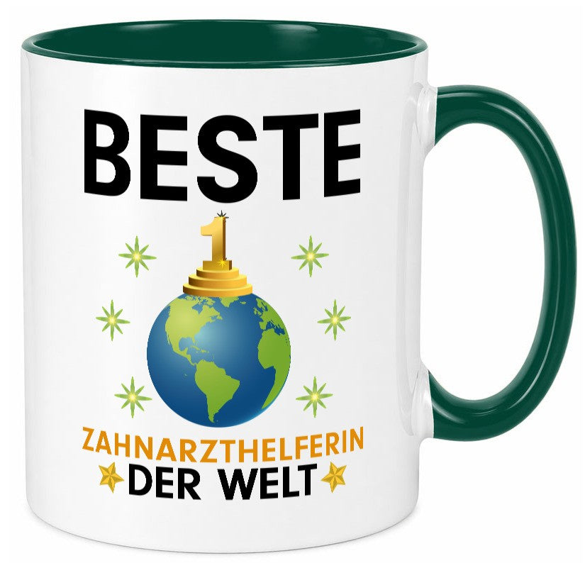Welt Beste Zahnarzthelferin | Zahnmedizin Geschenk Humor Geschenkidee lustiger Tasse