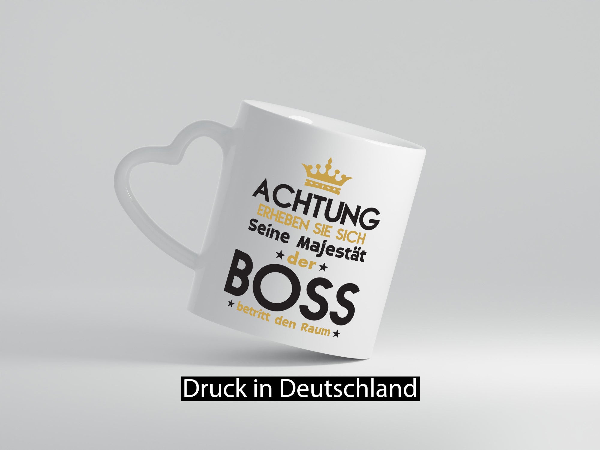 Seine Majestät Boss | Führungskraft Vorgesetzter Geschenkidee Humor Tasse