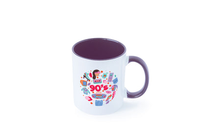 90er Jahre | Alte Zeit Nostalgie Humor Geschenkidee Tasse