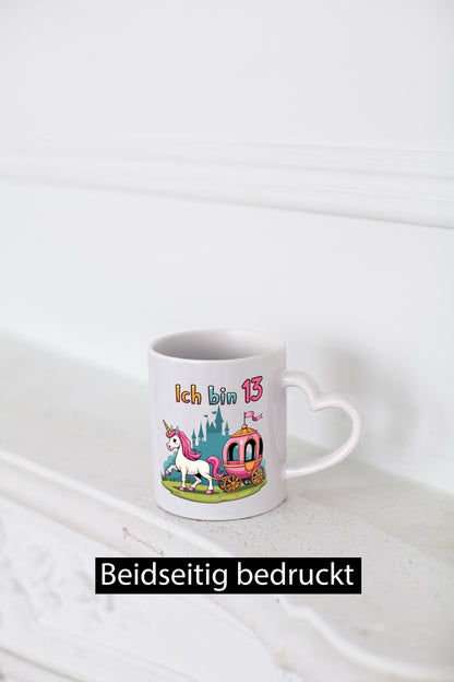 13. Geburtstag | Prinzessin in Kutsche Einhorn Geschenk Geschenkidee lustig