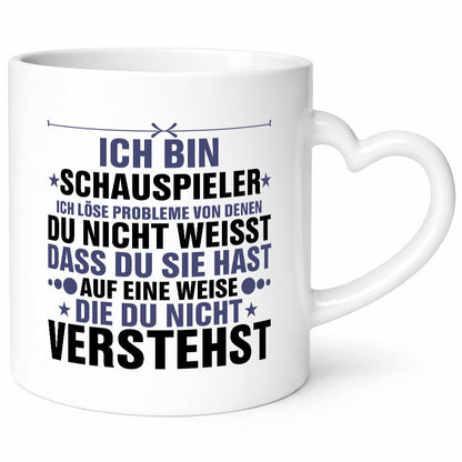 Löse Probleme: Schauspieler | Theater v2 lustig Humor Geschenkidee Geschenk