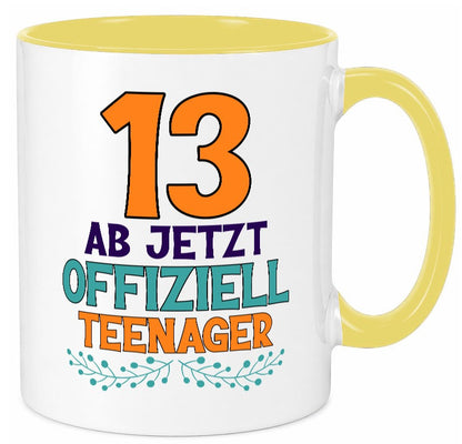 13. Geburtstag | Mädchen Tasse Teenager Spruch vl5 Geschenk Geschenkidee