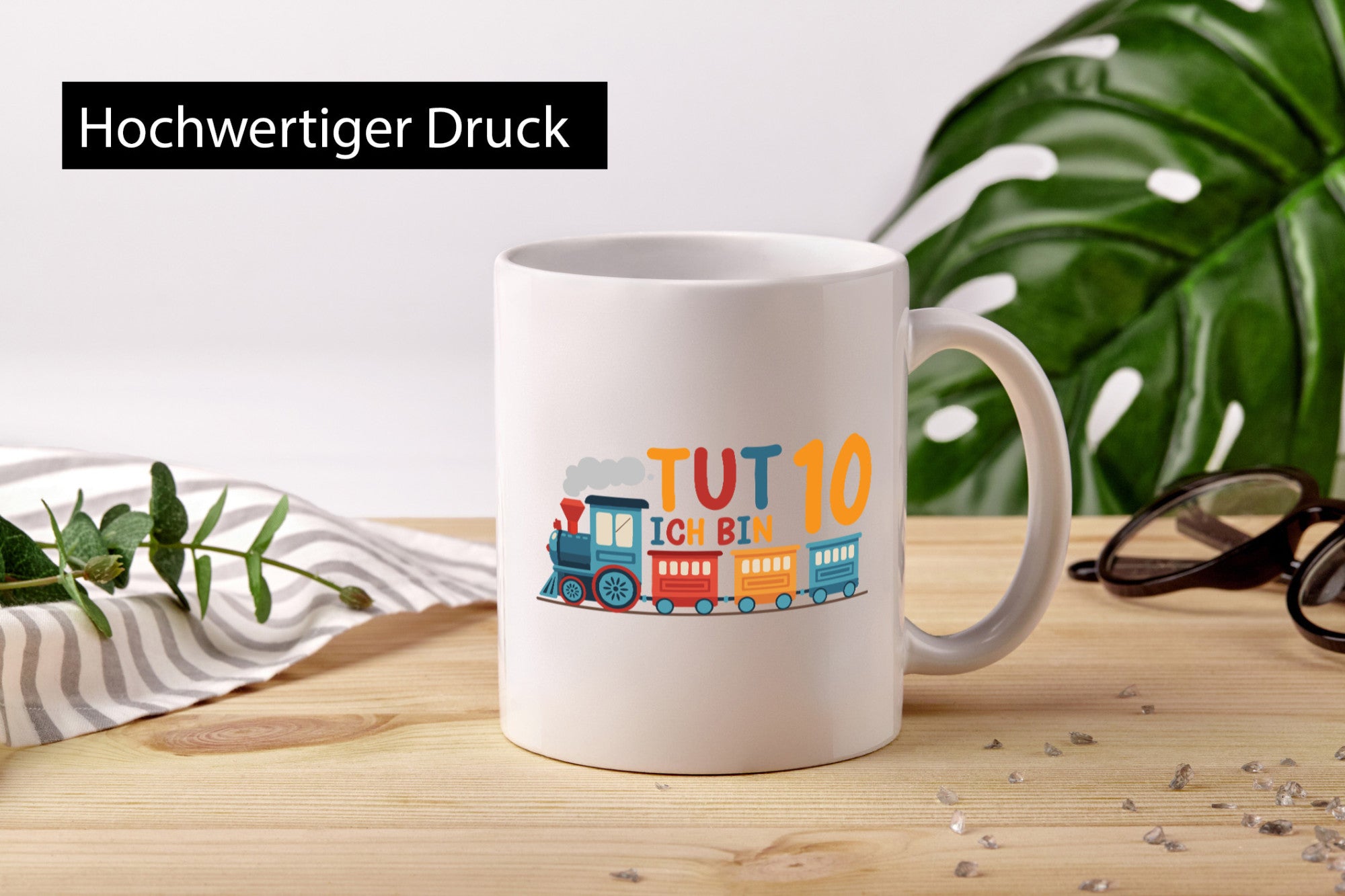 10. Geburtstag | 10 Jahre Eisenbahn Zug junge Geschenk Geschenkidee lustiger