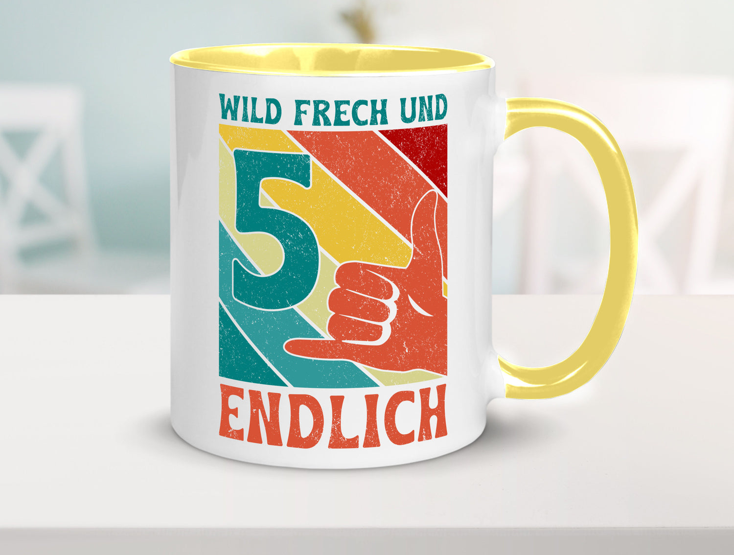5. Geburtstag | 5 Jahre Wild und Frech Geschenk Geschenkidee lustiger Spruch