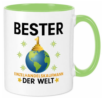 Welt Bester Einzelhandelskaufmann | Einzelhandel Humor Geschenkidee Tasse