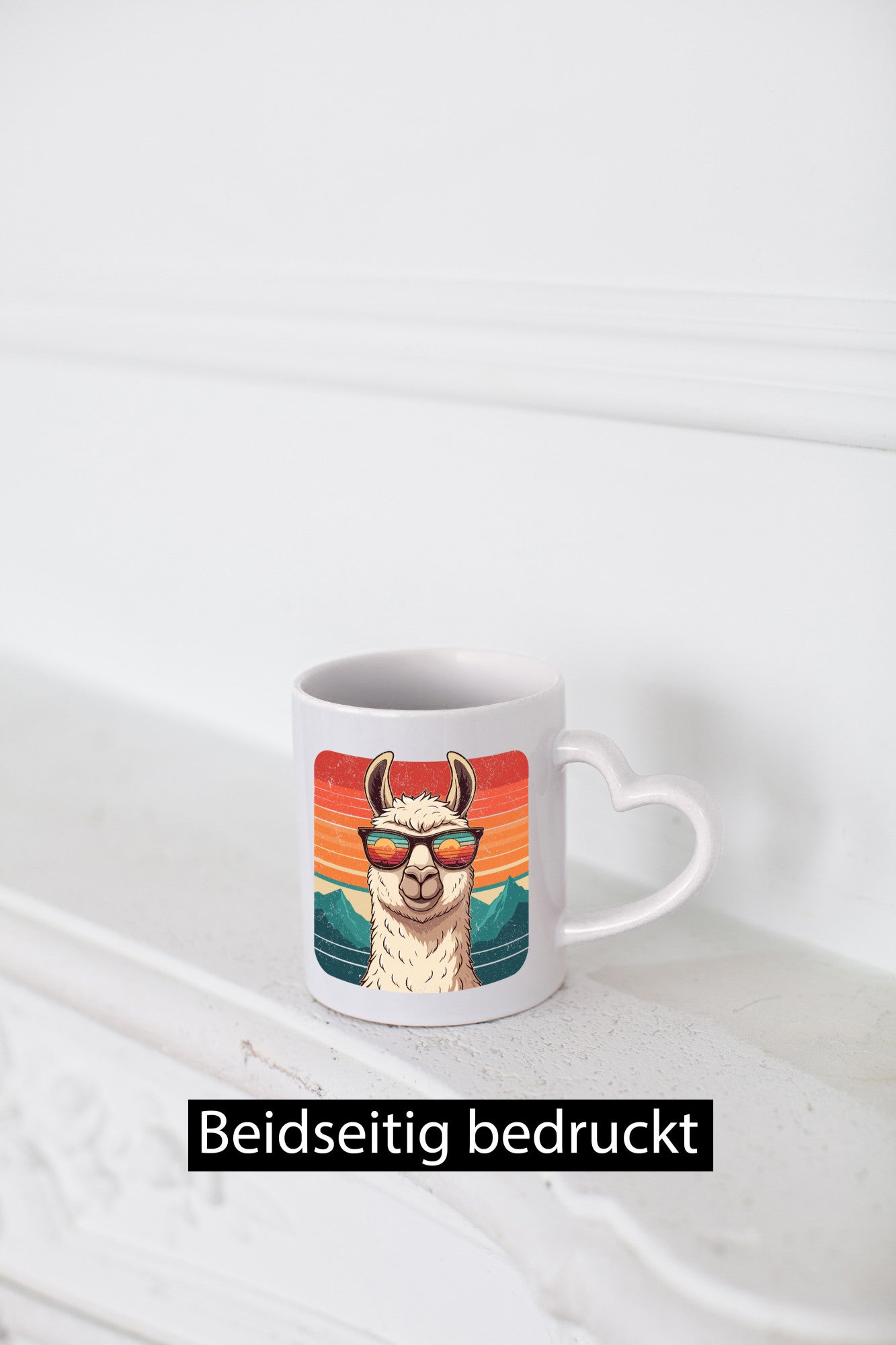 Alpaka Vintage | Lama Kamel Geschenk Humor Geschenkidee lustiger Spruch Tasse