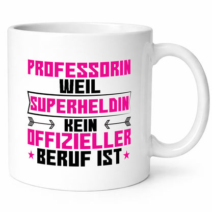 Superheldin Professorin | Uni Universität Geschenk Humor Geschenkidee lustiger