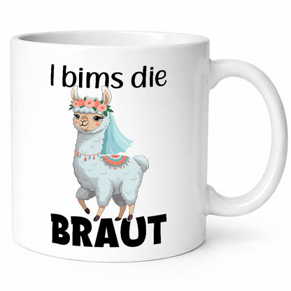 i Bums die Braut | Lama Alpaka JGA Party v2 lustig Humor Geschenkidee Geschenk