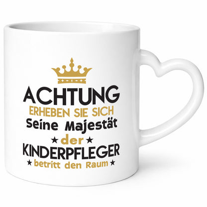 Seine Majestät Kinderpfleger | Pfleger Kinder Pflegeberuf Humor Arbeit Kollegen