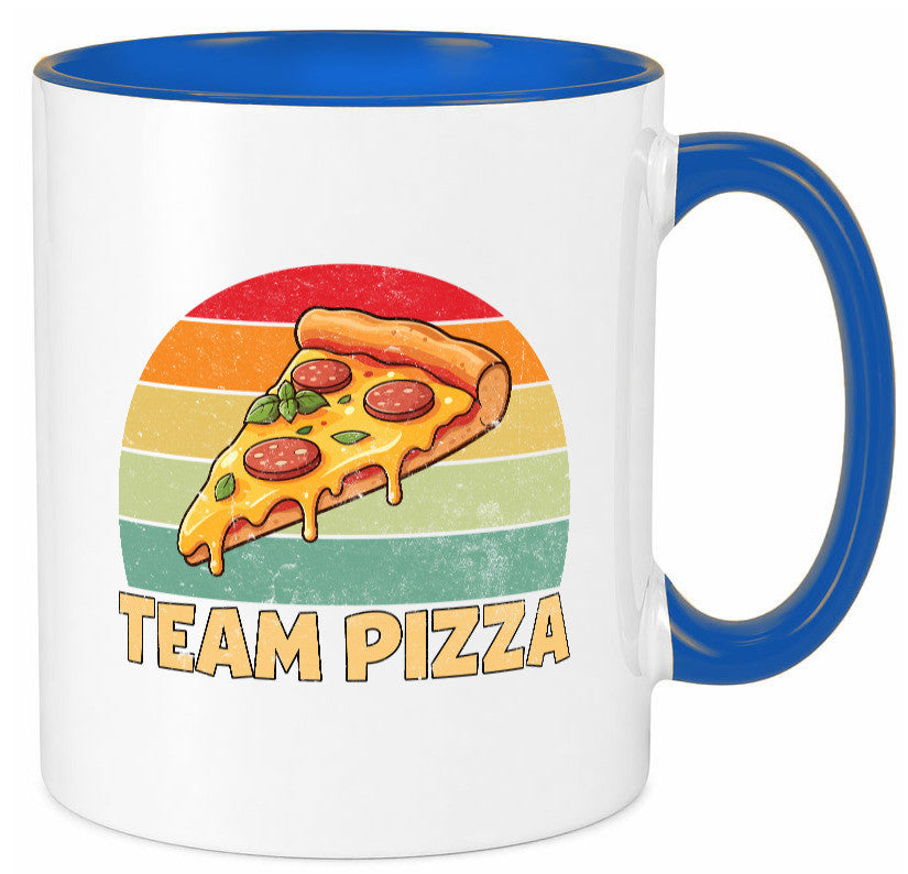 Team Pizza | Pizzaliebhaber Lover v2 Geschenkidee Humor Tasse