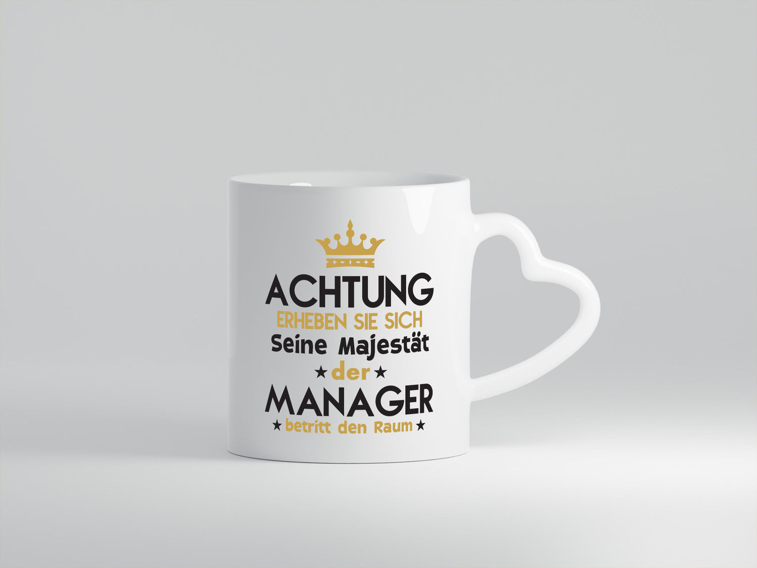 Seine Majestät Manager | Management Geschenk Humor Geschenkidee lustiger Spruch