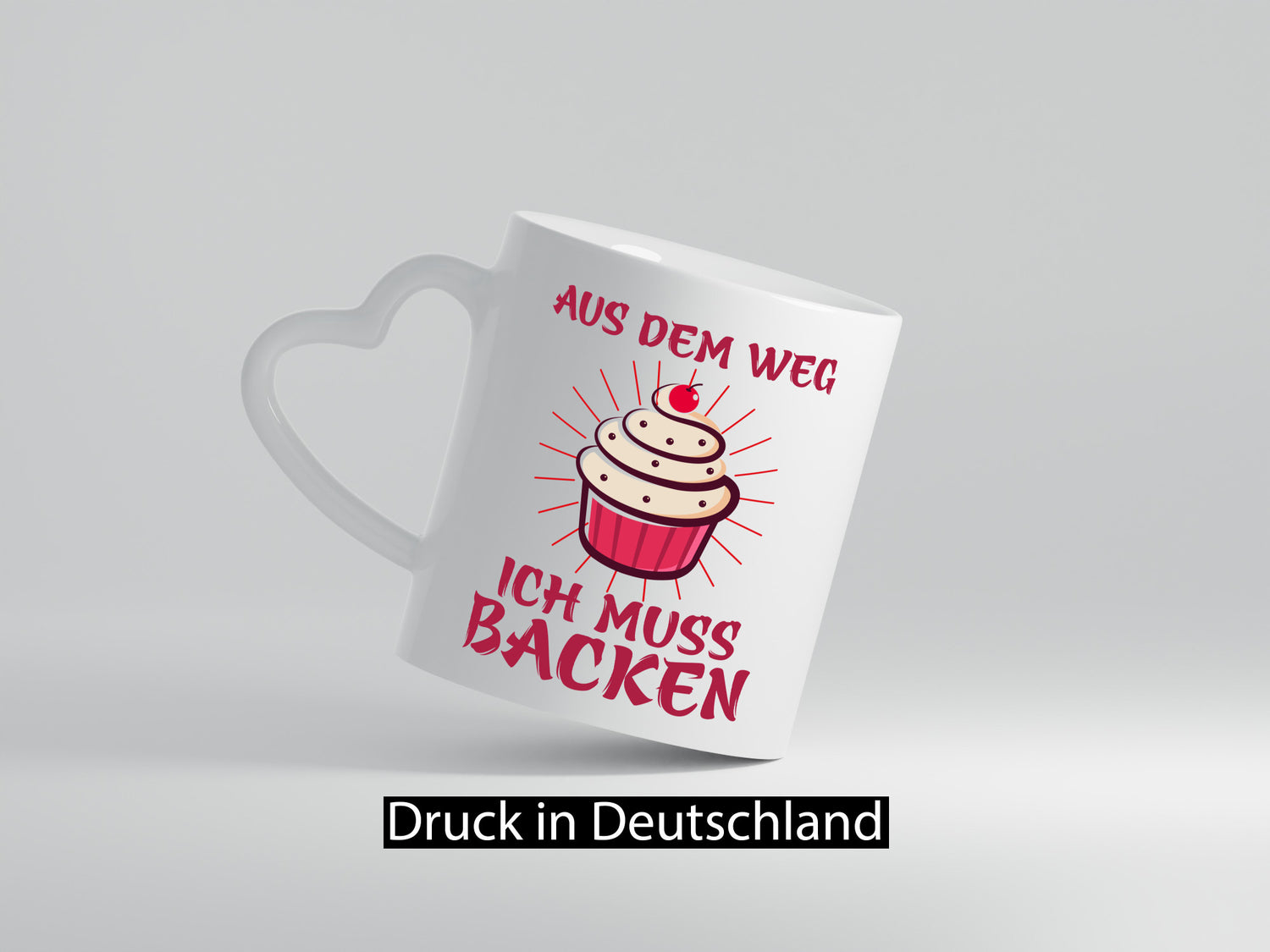 Aus dem weg ich muss Backen | Kuchen Humor Geschenkidee Tasse