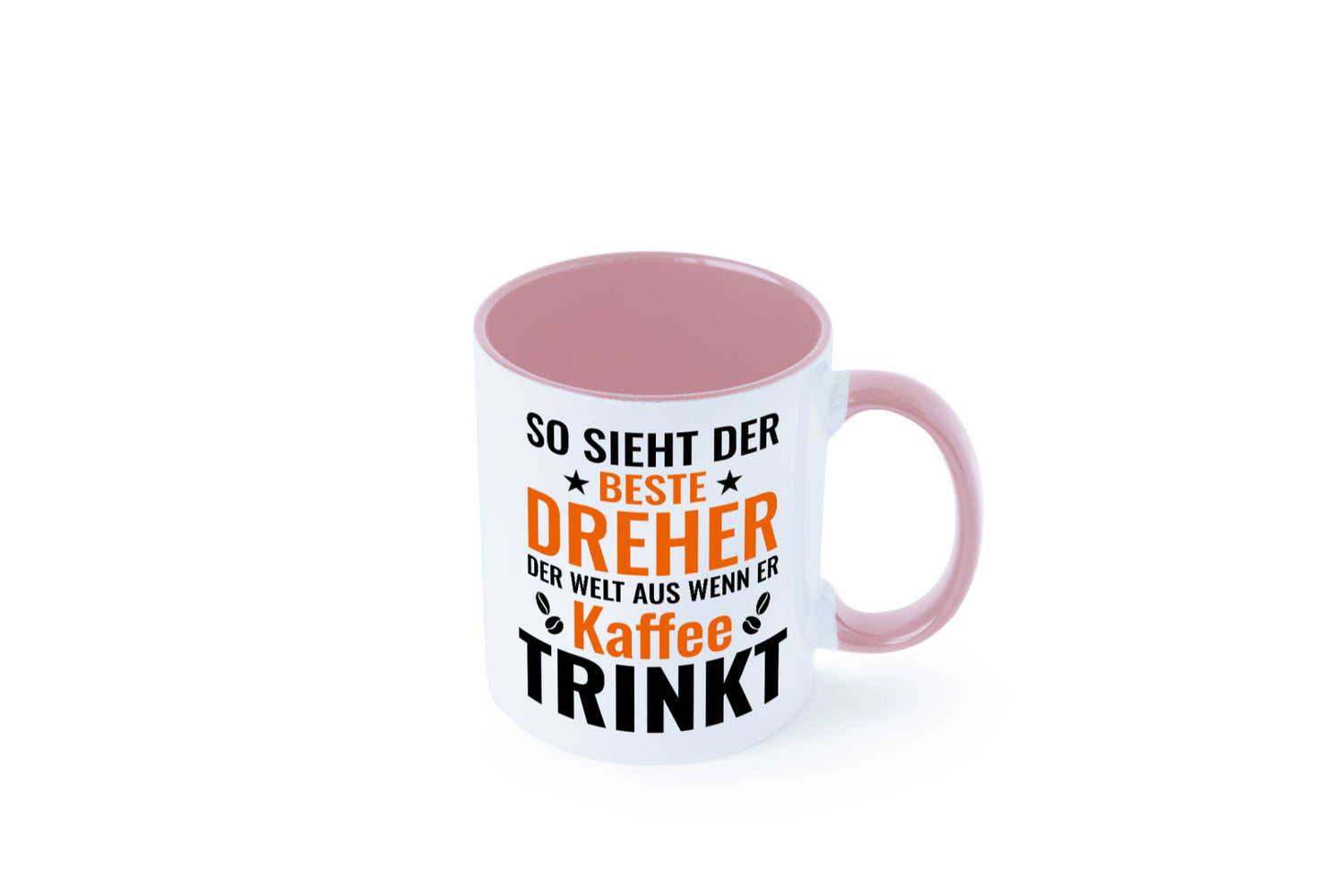 Kaffee trinkt: Dreher | Fräser Geschenkidee Humor Tasse