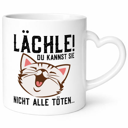 Lächle | Du kannst sie nicht alle töten Sarkasmus Joker Geschenk Humor