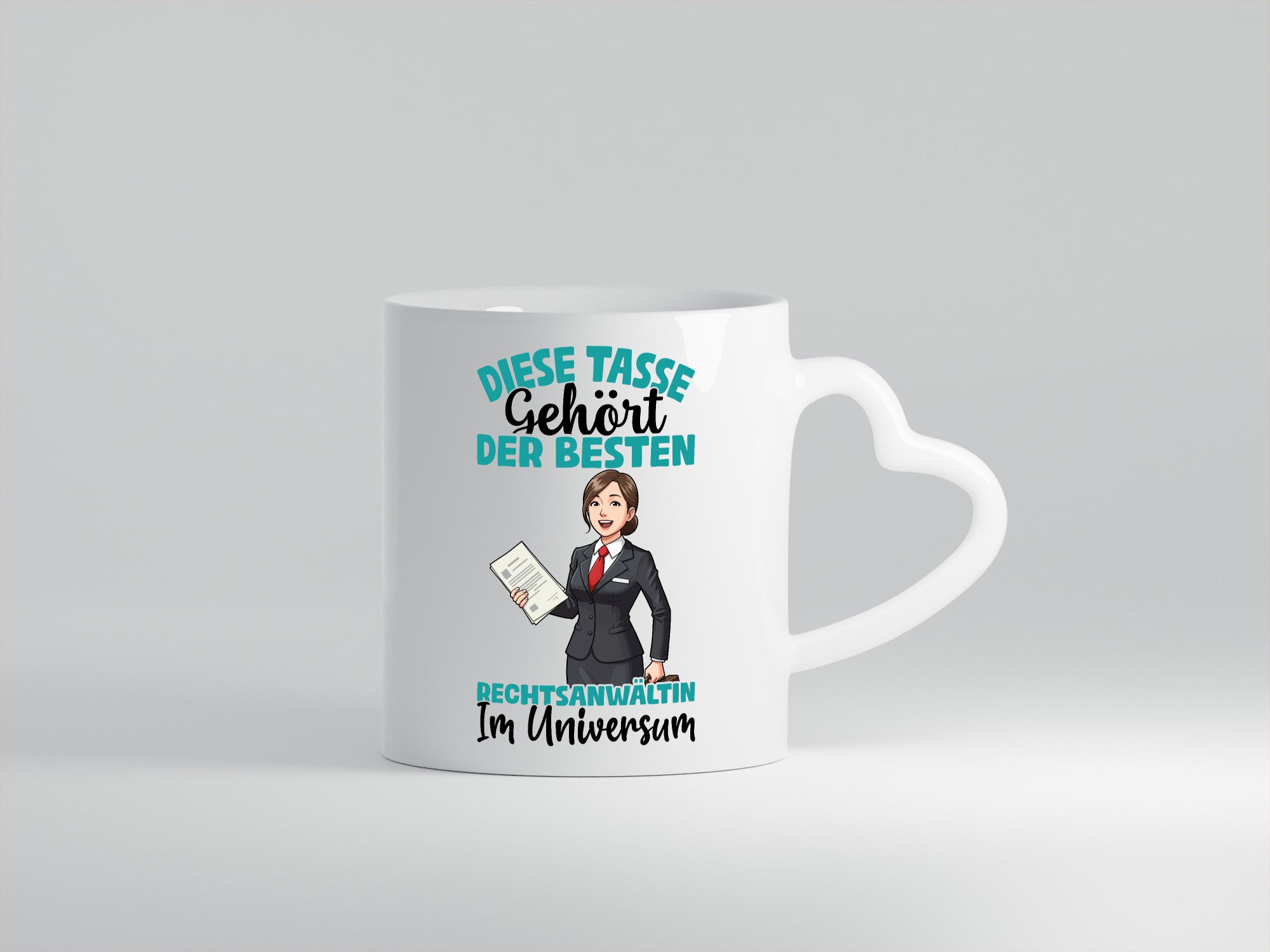 Im Universum: Rechtsanwältin | Jurstin Anwältin Humor Geschenkidee Tasse