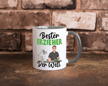 Bester Erzieher | Pädagoge Schule v2 Geschenk Humor Geschenkidee lustiger