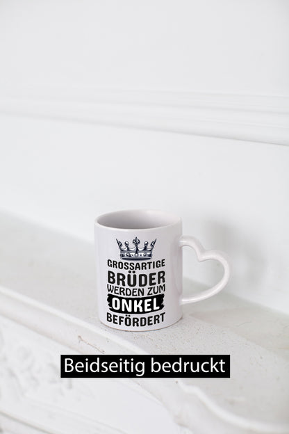 Beförderung zu Onkel | Schwangerschaft Bruder Geschenk Humor Geschenkidee