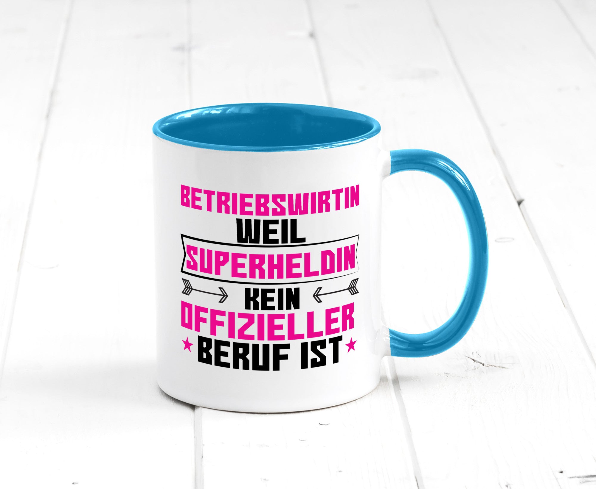 Superheldin Betriebswirtin | Betriebswirtschaft Geschenkidee Humor Tasse