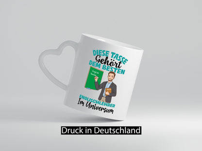 Im Universum: Englischlehrer | Schule Englisch lustiger Spruch Geschenk Humor