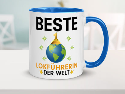 Welt Beste Lokführerin | Zug Beruf lustiger Spruch Geschenk Arbeit Kollegen