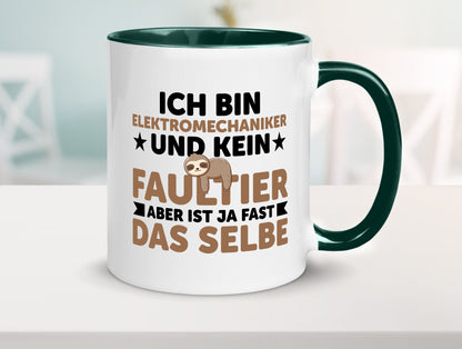Ich bin kein Faultier: Elektromechaniker | Mechaniker Geschenkidee
