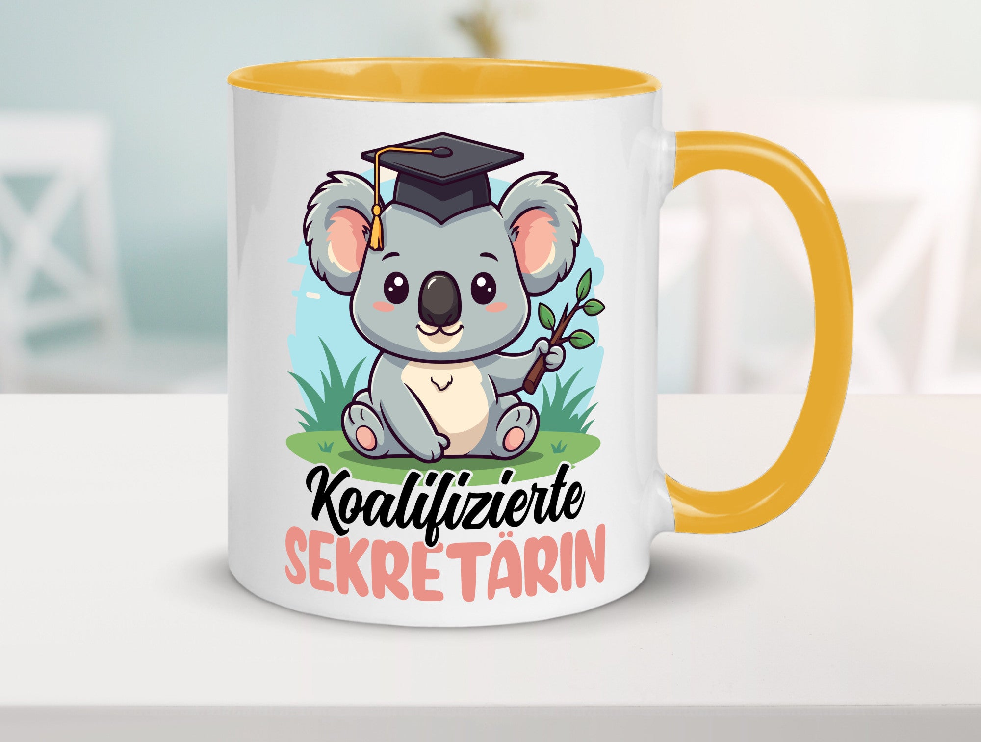 Koalifizierte Sekretärin | Büro Geschenkidee Arbeit Kollegen Humor Tasse