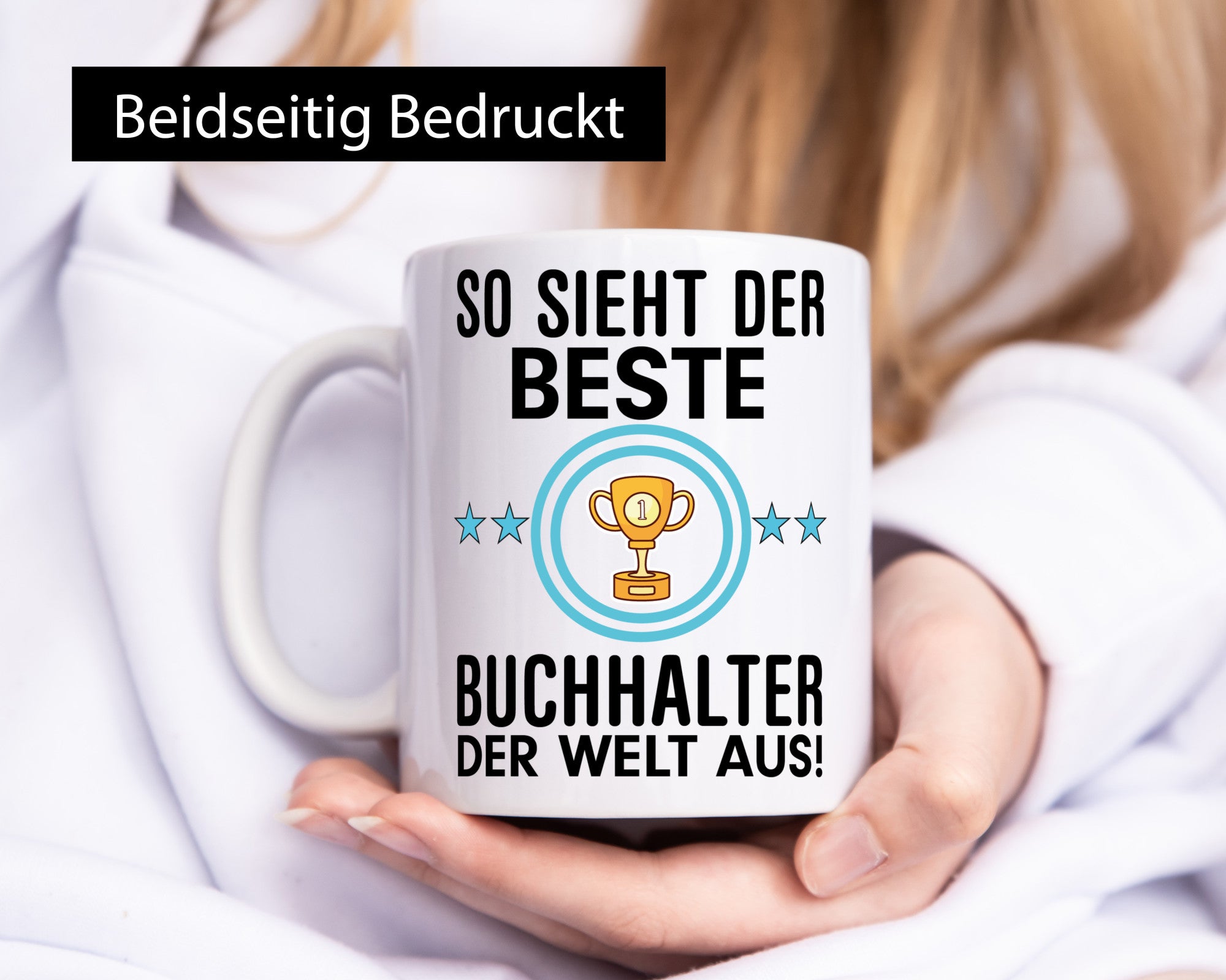 Bester Buchhalter | Büro Kollegen Beruf Geschenk Arbeit lustiger Spruch Tasse