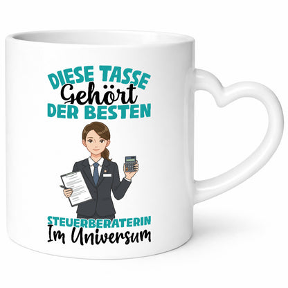 Im Universum: Steuerberaterin | Steuer Beratung Geschenkidee Humor Tasse