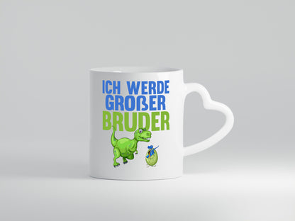 Ich werde großer Bruder | Dino Kleiner Geschenk Humor Geschenkidee lustiger