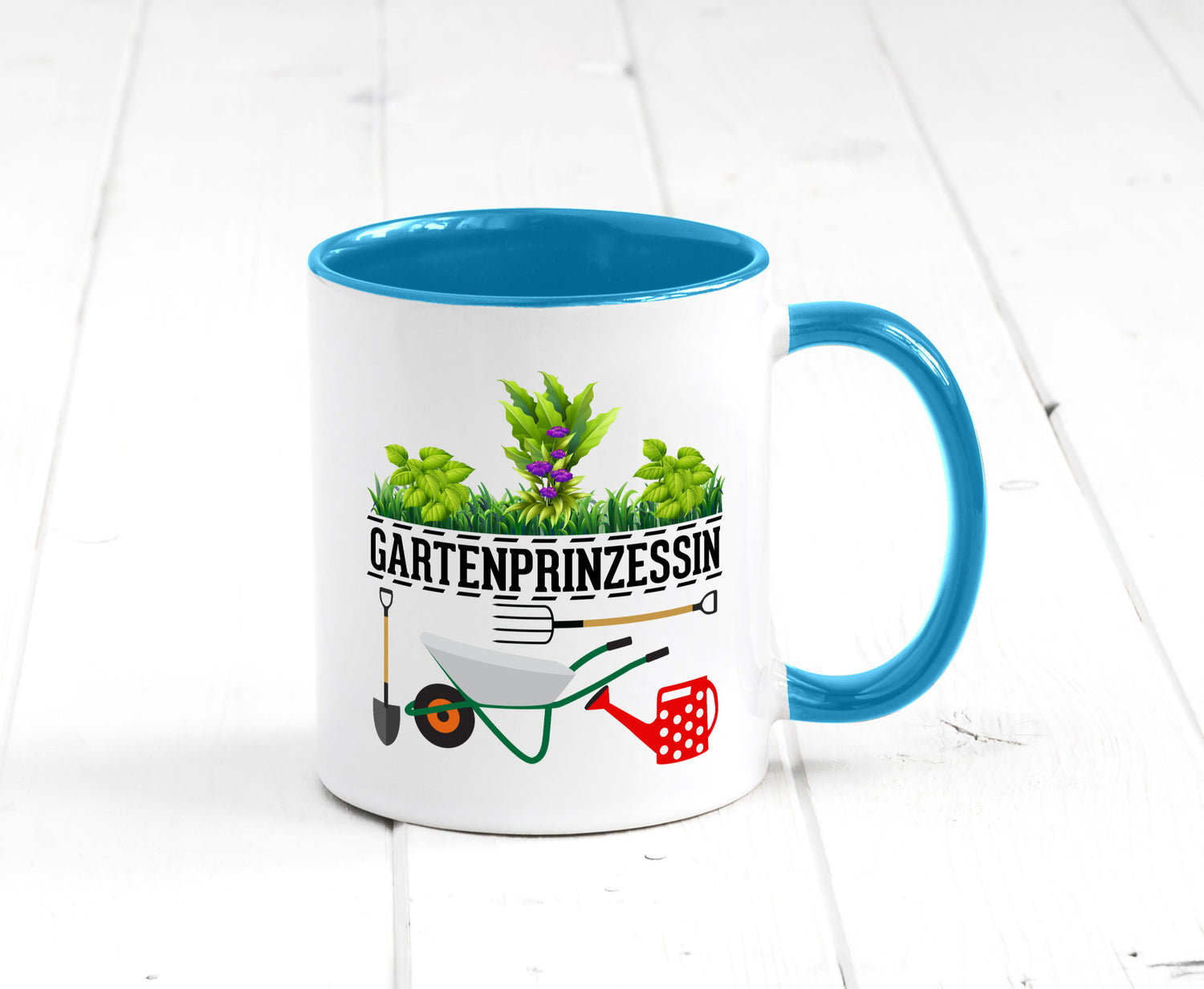 Gartenprinzessin | Gärtnerin Gartenliebhaber Geschenk Humor Geschenkidee