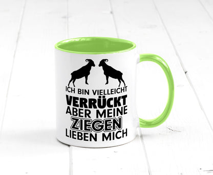 Meine Ziegen | Hirte Tasse Bauernhof Hirtin Bauer Humor Geschenkidee