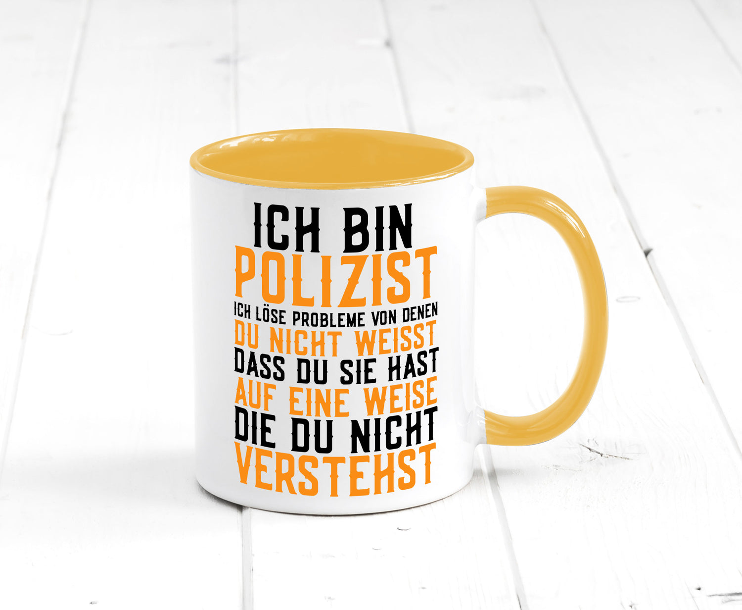 Ich bin Polizist | Polizei Beruf Job lustiger Spruch Geschenk Arbeit Kollegen