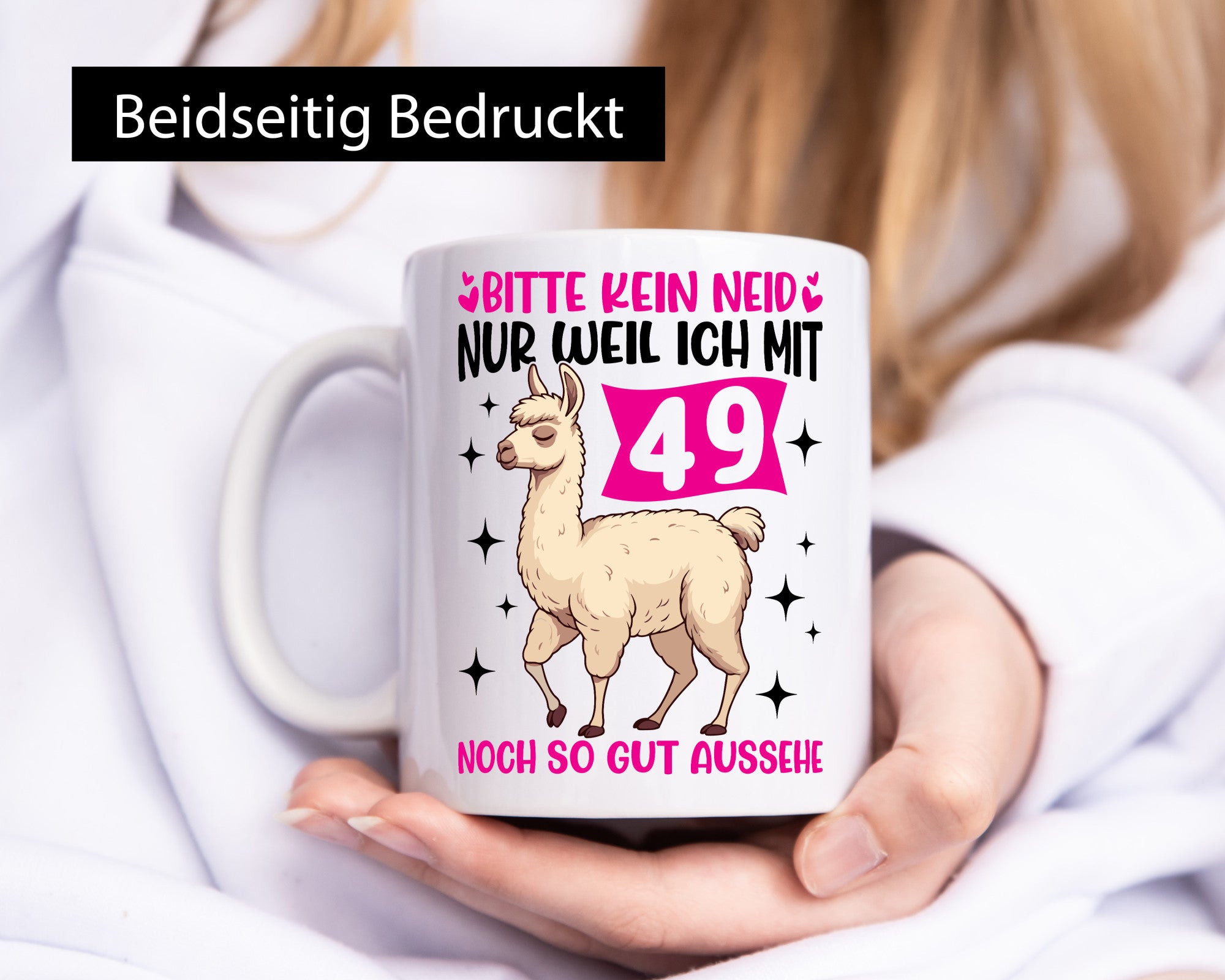 49. Geburtstag | 49 Jahre Lama gut aussehen lustiger Spruch Geschenk