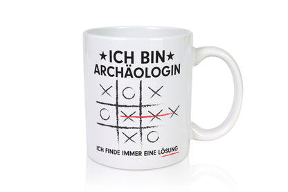 Lösung finden: Archäologin| Archäologie | Forscherin v2 Geschenk Humor