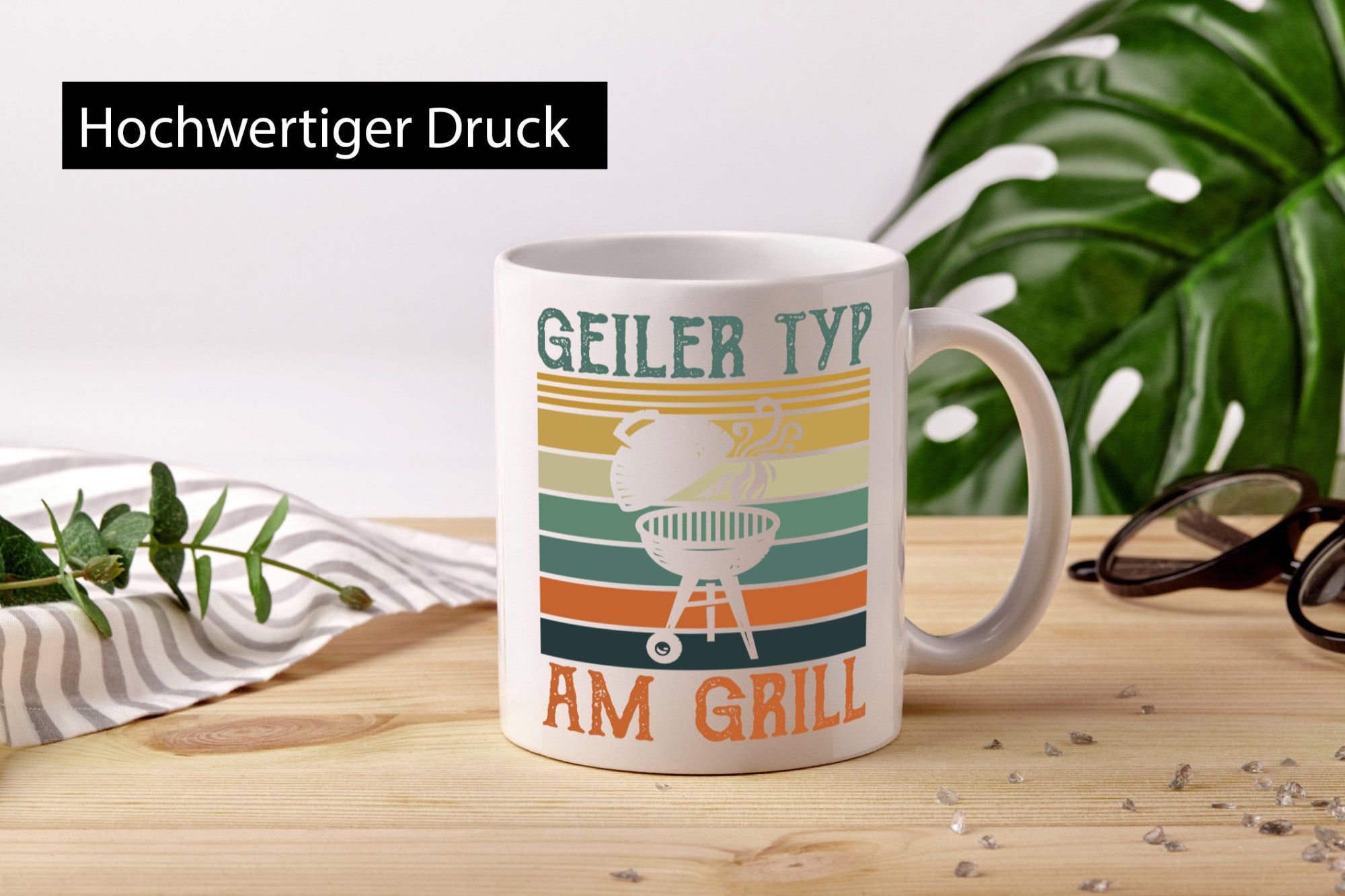 Geiler Typ am Grill | BBQ Freunde Grillmeister Party Humor Geschenkidee Tasse