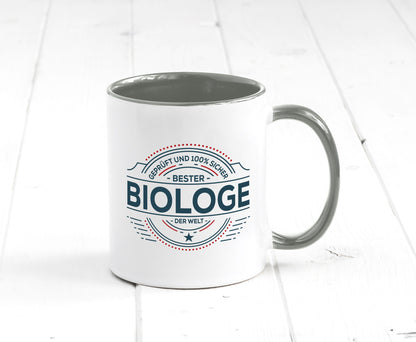 Geprüft und sicher: Biologe | Biologie Naturforscher Geschenk Humor