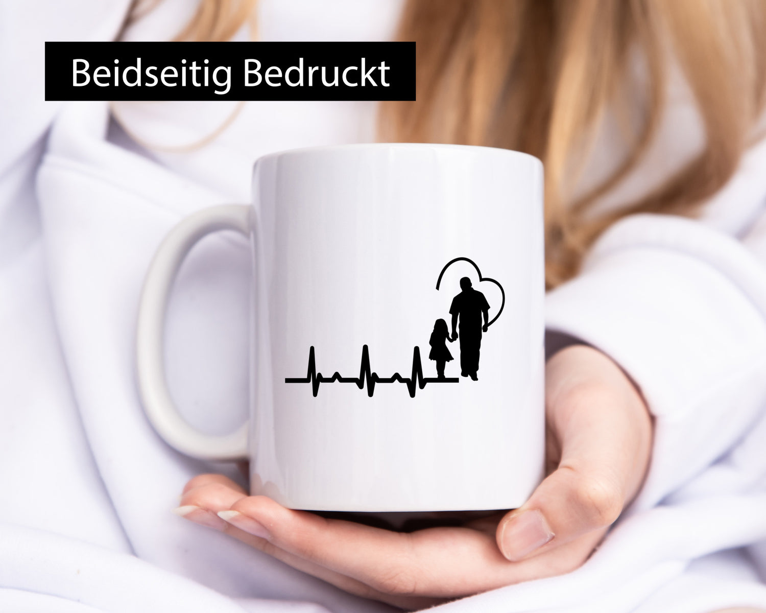 Vater Tochter Herz | Papa Vatertag Vaterliebe lustiger Spruch Geschenk Familie