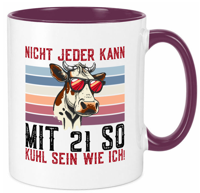 Mit 21 so gut aussehen | 21. Geburtstag Landwirt Bauer v2 Humor Geschenkidee